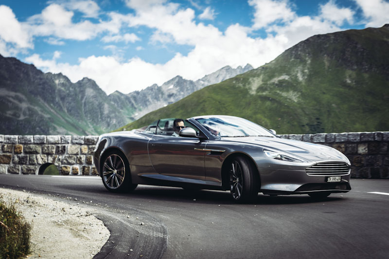 Aston Martin Driving Experience - the Furka Pass