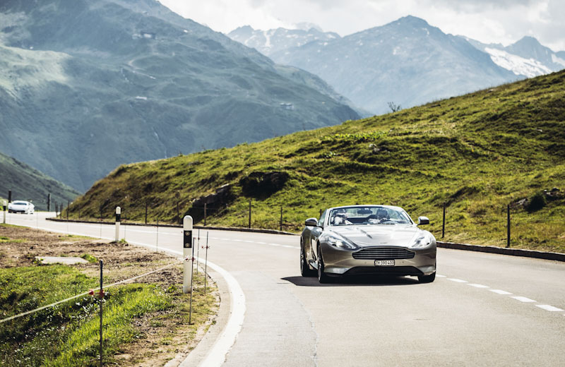 Aston Martin Driving Experience in the Alps
