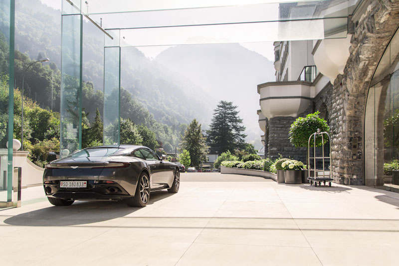 Aston Martin Driving Experience in Alps - Car delivery at hotel