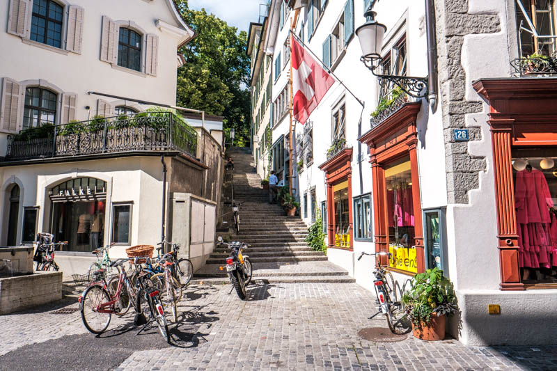 Zurich Old Town - St Moritz Driving Tour 