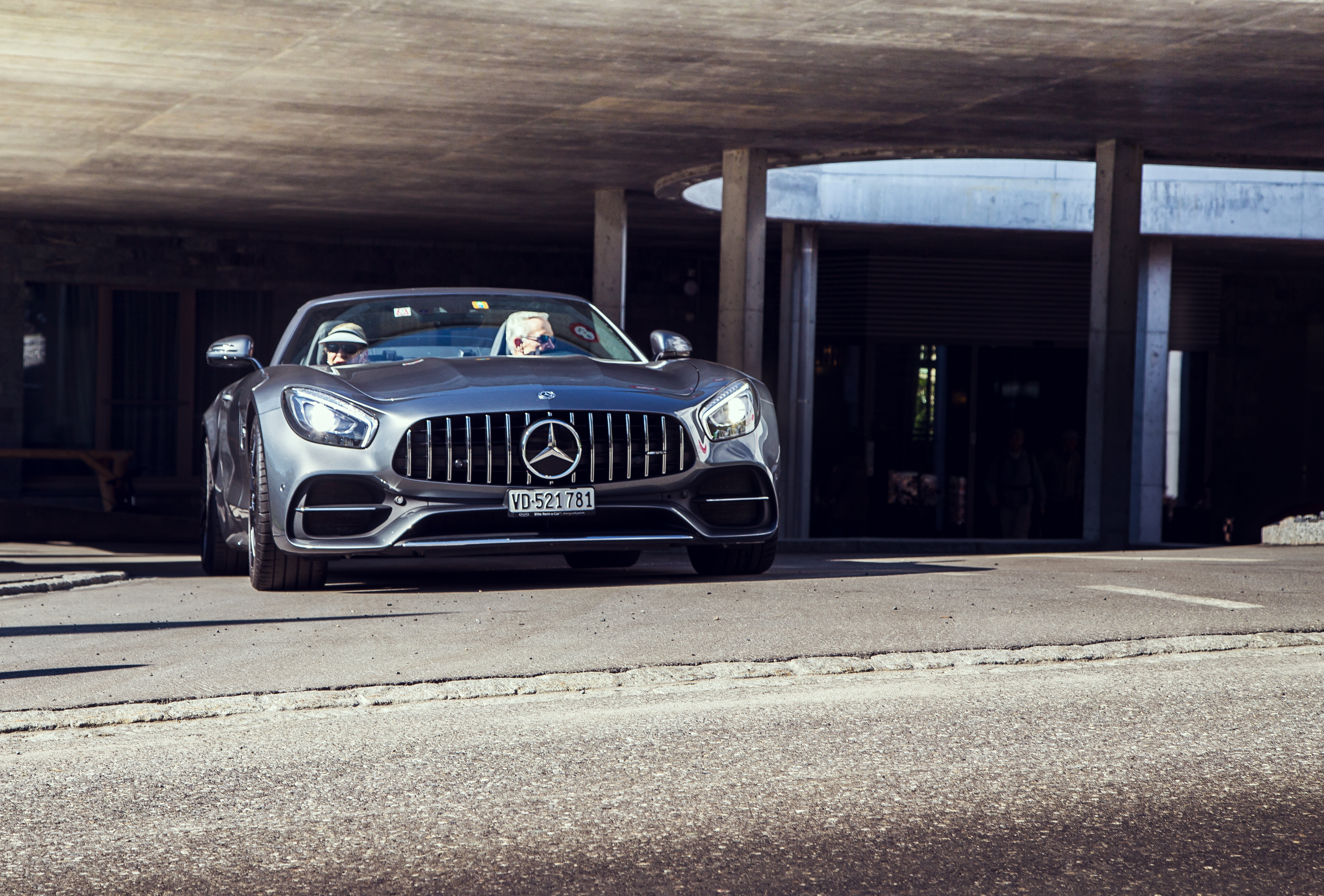 Supercar Experiences in the Alps - AMG Hotel delivery