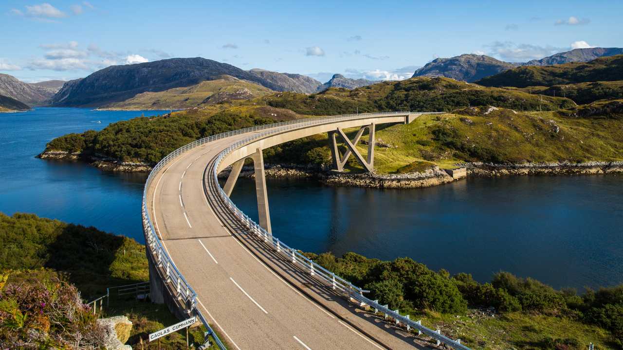 Scotland Road Trip with Ultimate Drives - Kylesku Bridge Scotland