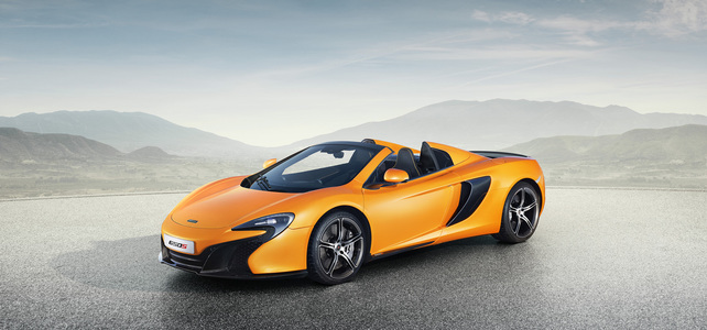 Mclaren 650S Spider - European Supercar Hire from Ultimate Drives
