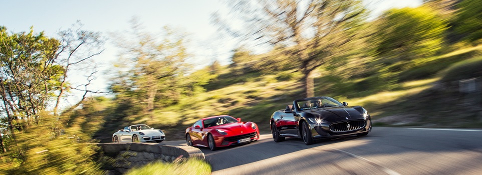 Supercar Drive col de vence