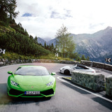 Stelvio Pass Lamborghini Huracan LP610