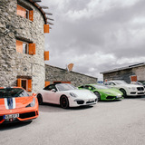 Stelvio Pass Lamborghini Huracan LP610