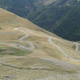 Views across the Col de la Bonnette