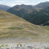 Views across the Col de la Bonnette