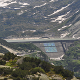 The start of the Grimsel Pass Lamborghini 