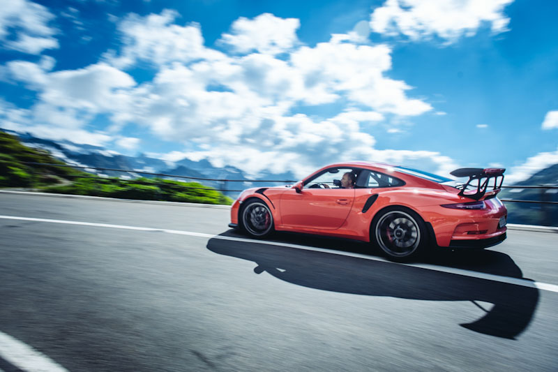 GT3RS Porsche Driving Experience - Furka Pass
