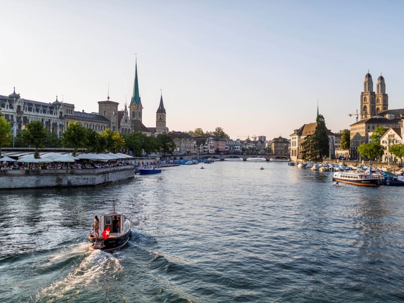 Grand Tour of Switzerlan - Boat Ride Zurich