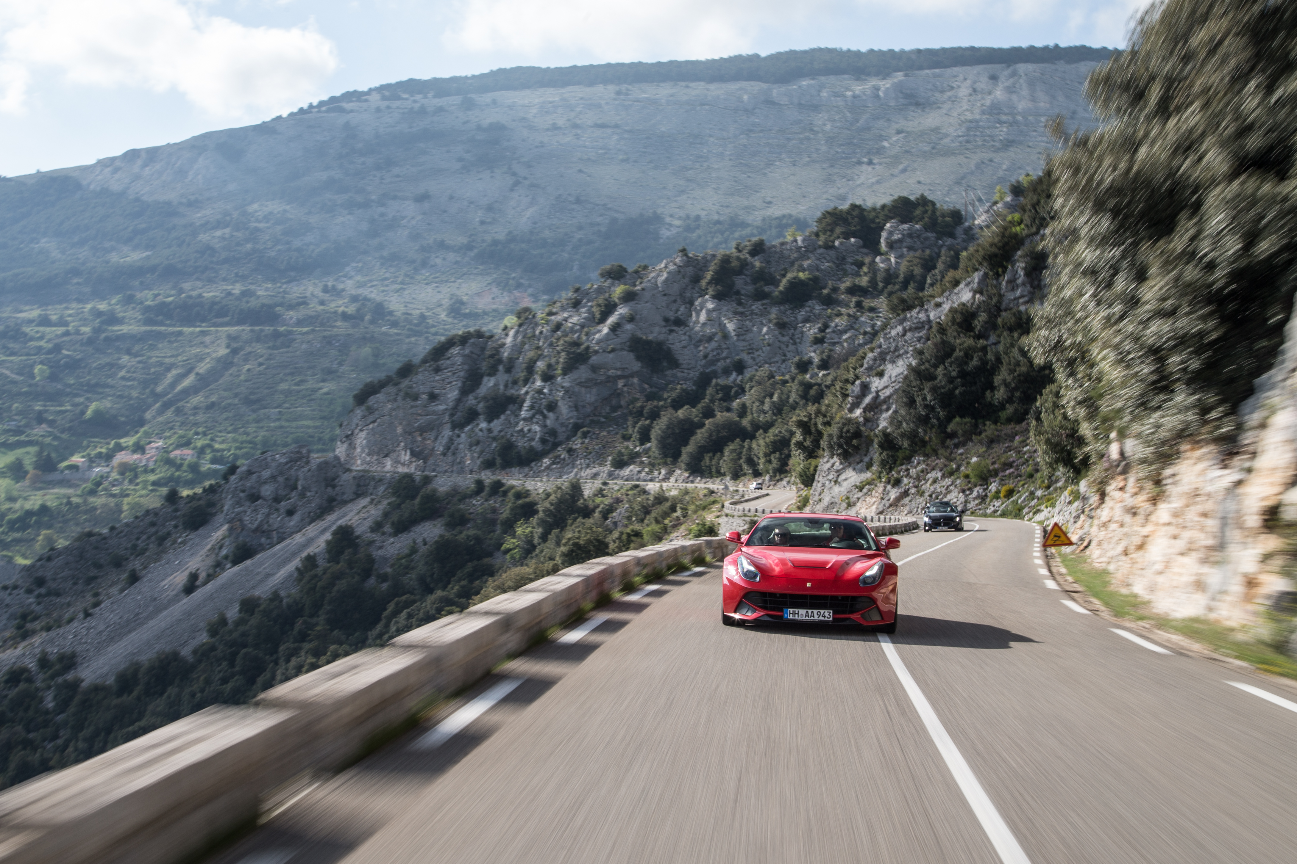 Ferrari on Route Napoleon
