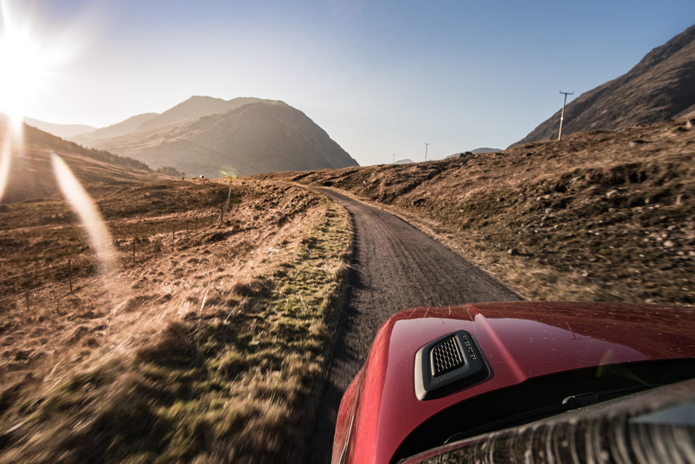 Incentive Tours - Range Rovers Scotland