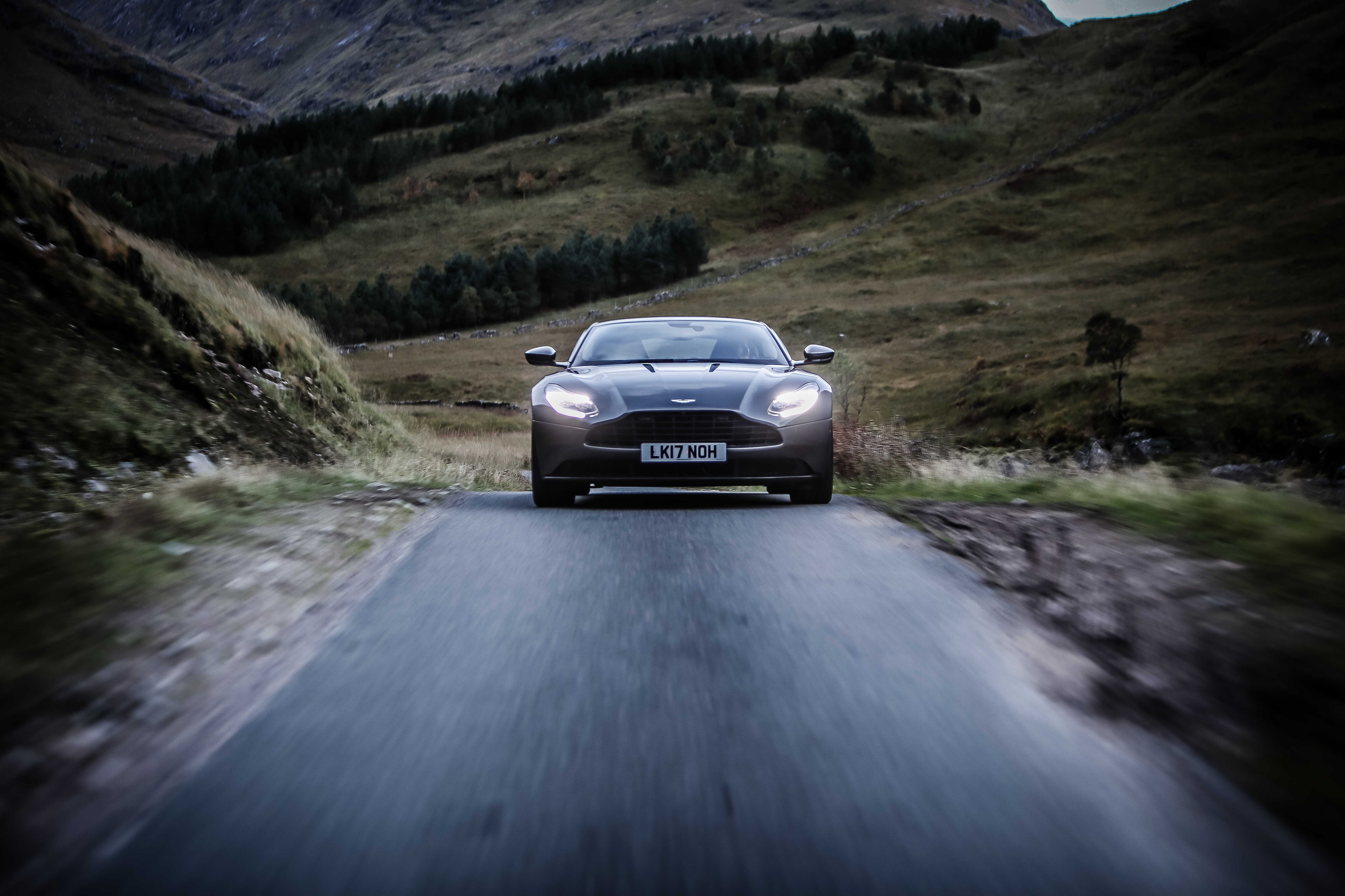 Scotland Road Trip in Aston Martin
