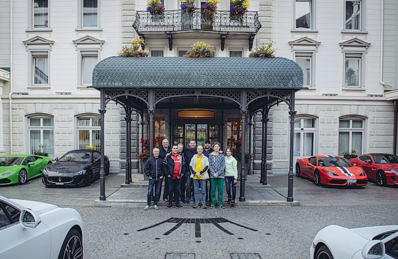 Supercar Driving Tours - Kronenhof Hotel 