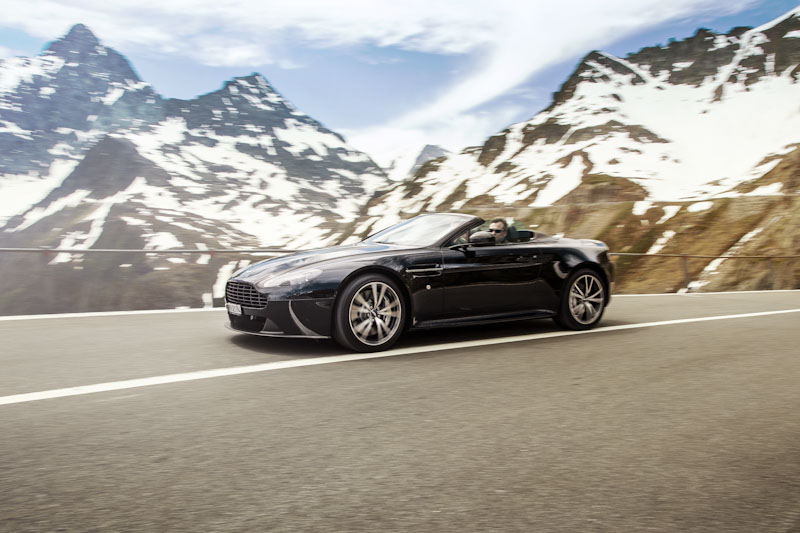 Swiss Alps Driving Holiday - Aston Martin on Furka Pass