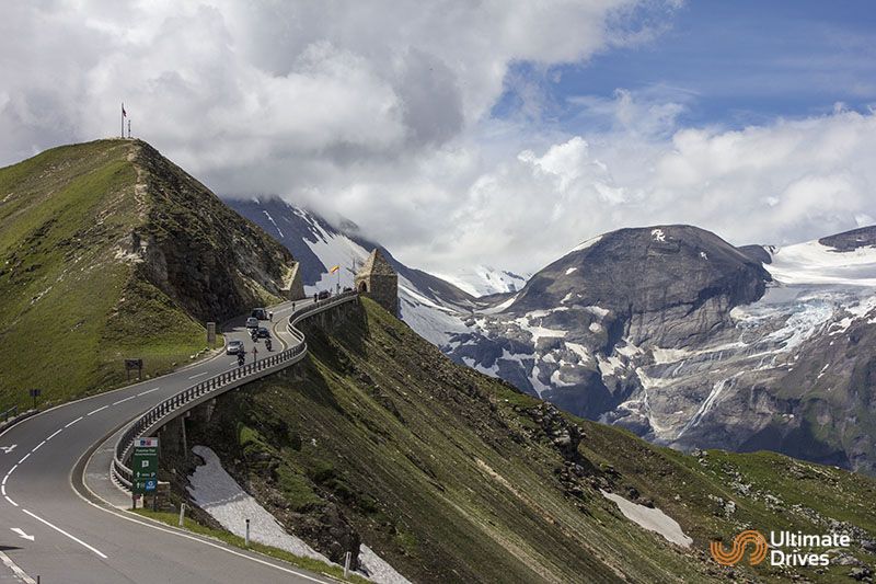 Grossglockner High Alpine Road, also the highest surfaced mountain pass road in Austria