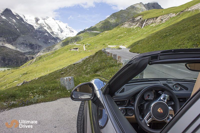 Grossglockner High Alpine Road, also the highest surfaced mountain pass road in Austria
