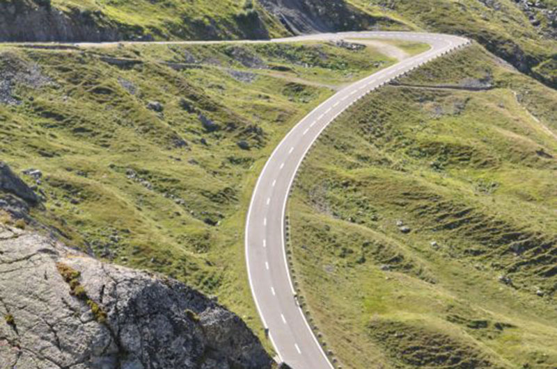 What a curve on the Susten Pass