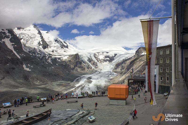 Grossglockner High Alpine Road, also the highest surfaced mountain pass road in Austria