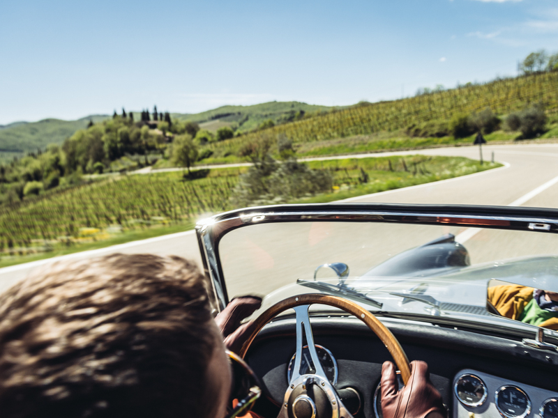 Drive the Via Chiantigiana