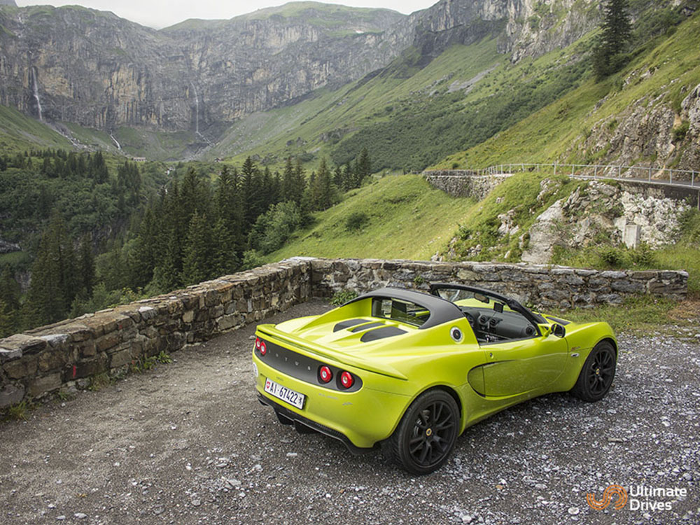 Driving the Klausen Pass in a Lotus Elise Driving the Klausen Pass in a Lotus Elise