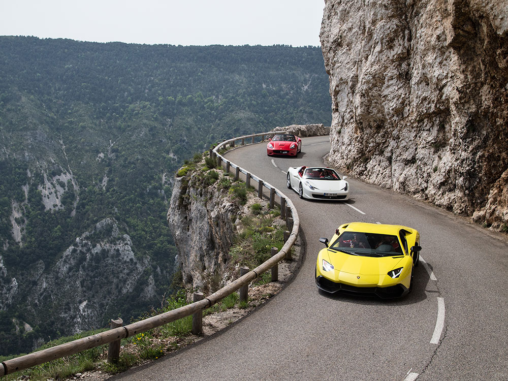Experience the thrill of a supercar on Route Gentelly