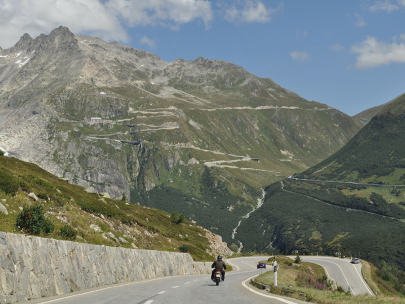 Grimsel Pass Scenery