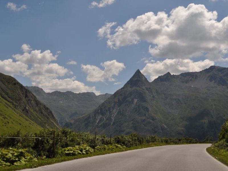 Mountainous views Silvretta Strasse Mountainous views Silvretta Strasse