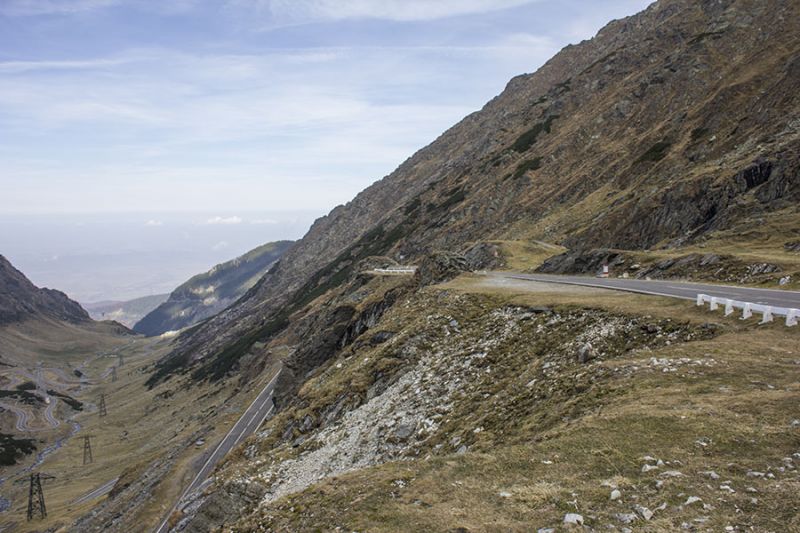 Romanian Mountain Road Transfagarasan
