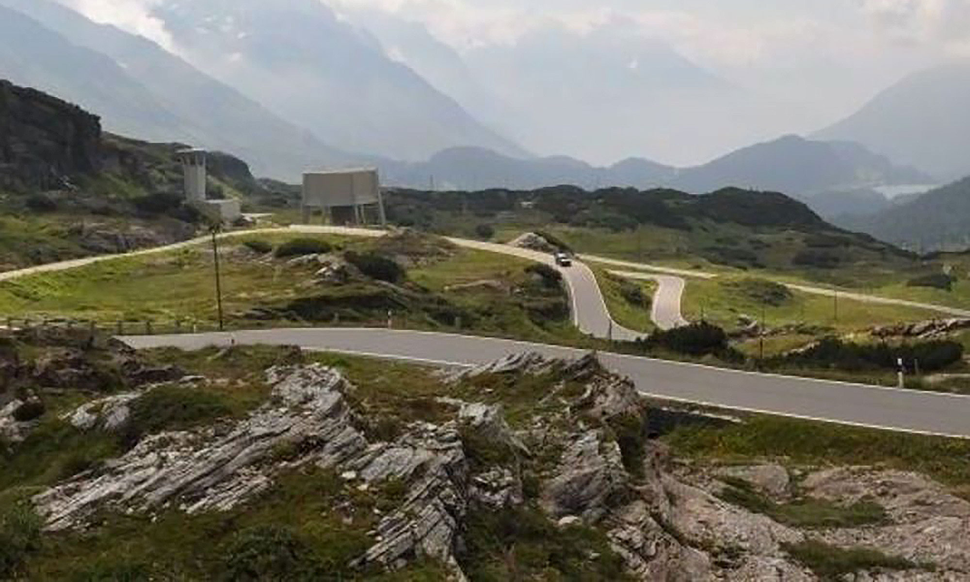 San Bernadino Pass Swiss Alps