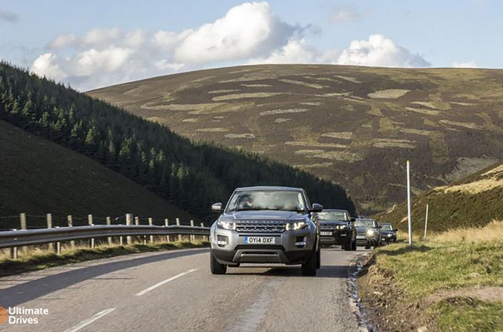 The Old Military Road Scotland Cairngorms National Park A939