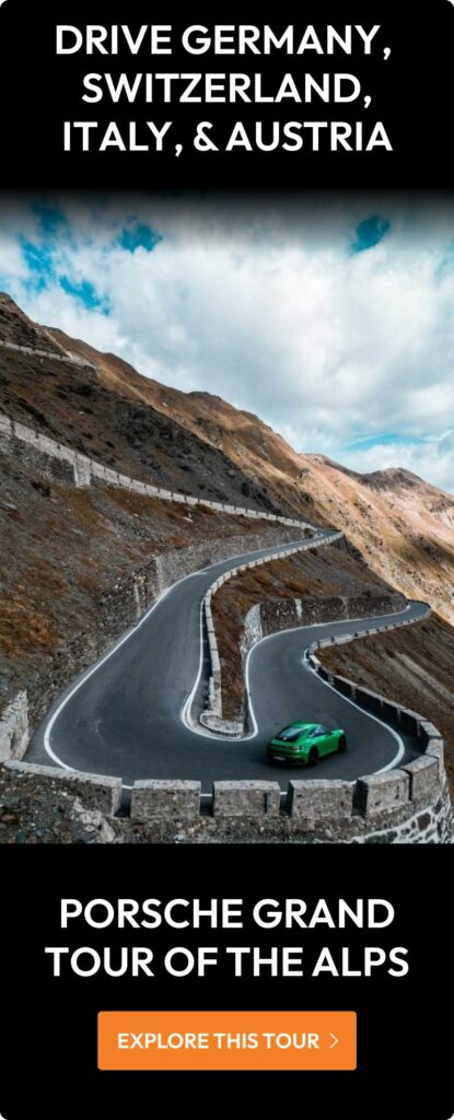Blog Banner - Porsche Grand Tour of the Alps - portrait